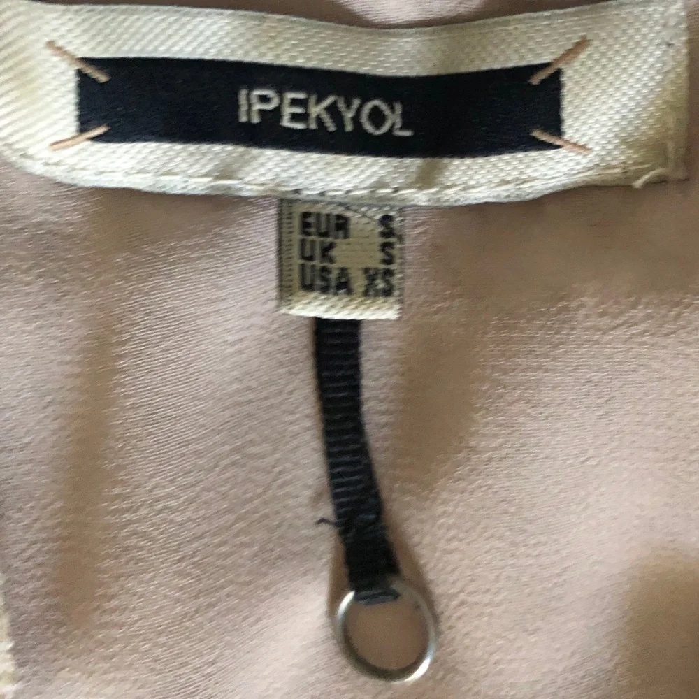 Ipekyol blush colored sheer blouse - Picture 6 of 8